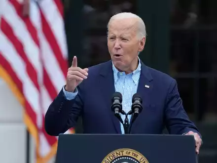 Biden versichert: «Ich gehe nirgendwo hin.» - Foto: Susan Walsh/AP