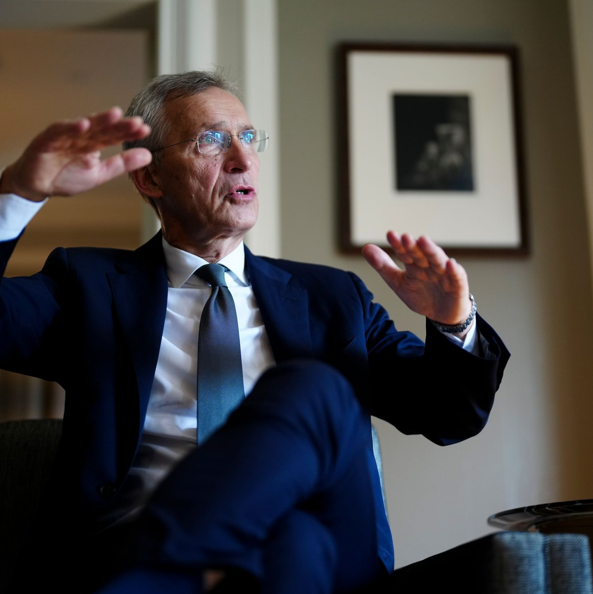 Wie viele Mitglieder wird die Nato 2034 haben?  «Ich hoffe sehr, dass die Ukraine ein Verbündeter sein wird», sagt Jens Stoltenberg. (Archivbild) - Foto: Sean Kilpatrick/The Canadian Press/AP/dpa