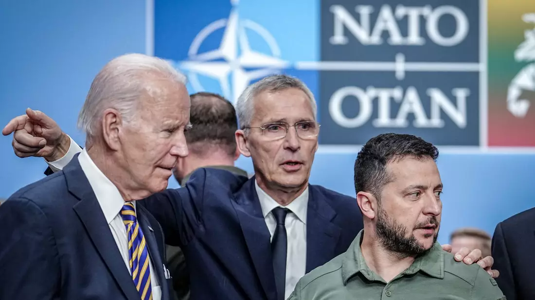 Nicht alle in einem Boot? Über den Umgang mit dem Beitrittswunsch der Ukraine gibt es in der Nato große Differenzen. (Archivbild) - Bild: Kay Nietfeld/dpa