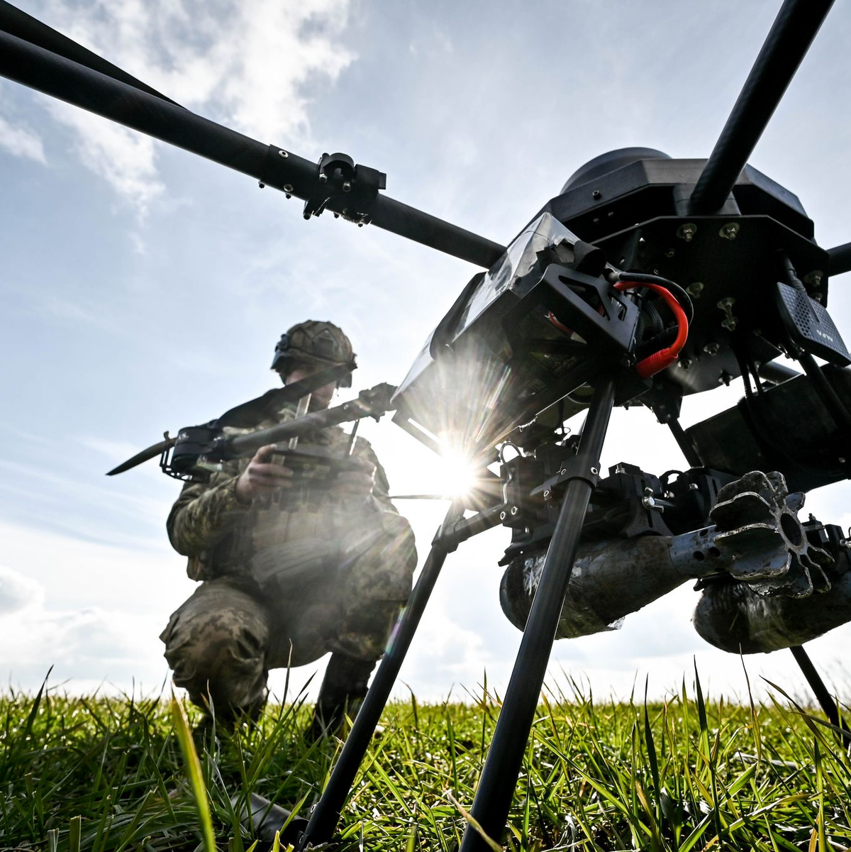 Kiew setzt verstärkt auf Drohnen. (Archivbild) - Foto: Uncredited/ukrin/dpa