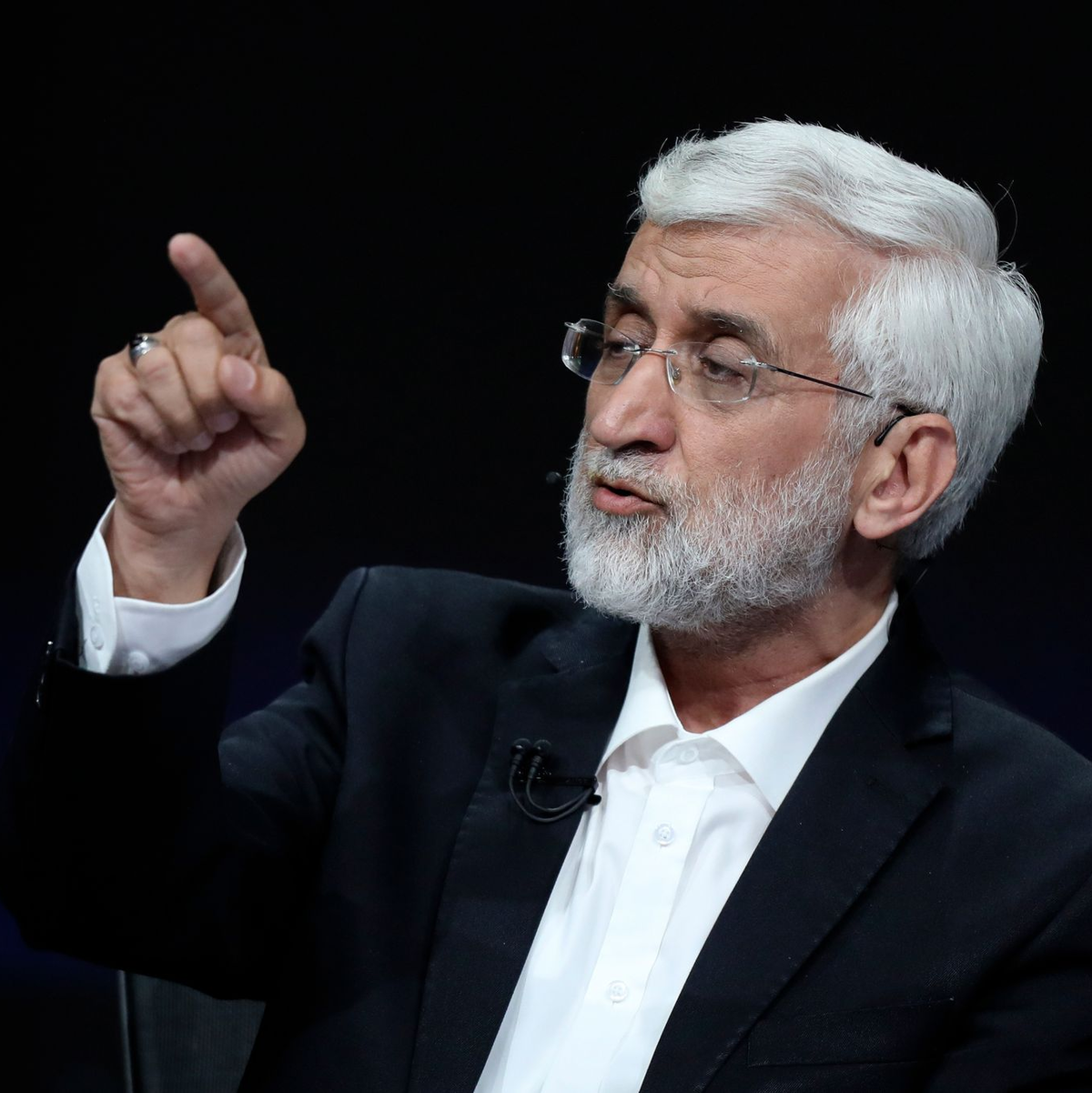 Hardliner Dschalili gehörte schon früh zum engsten Machtzirkel im Iran. (Archivbild) - Foto: Morteza Fakhri Nezhad/IRIB/AP/dpa