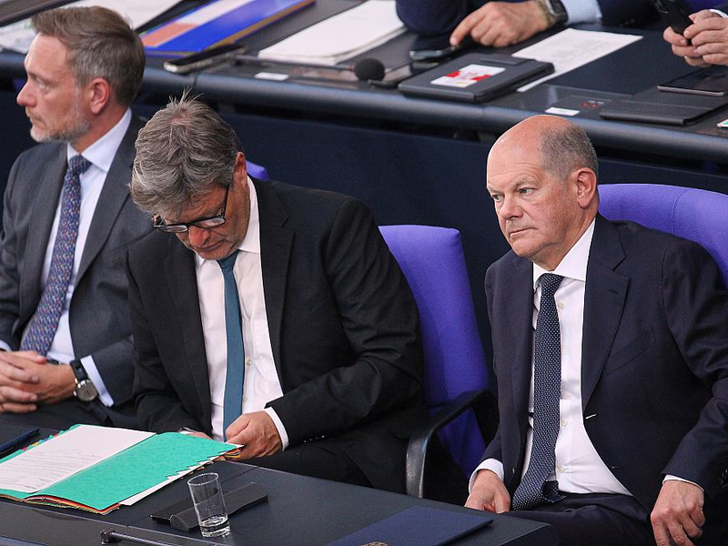 Lindner, Habeck, Scholz (Archiv) - Foto: über dts Nachrichtenagentur