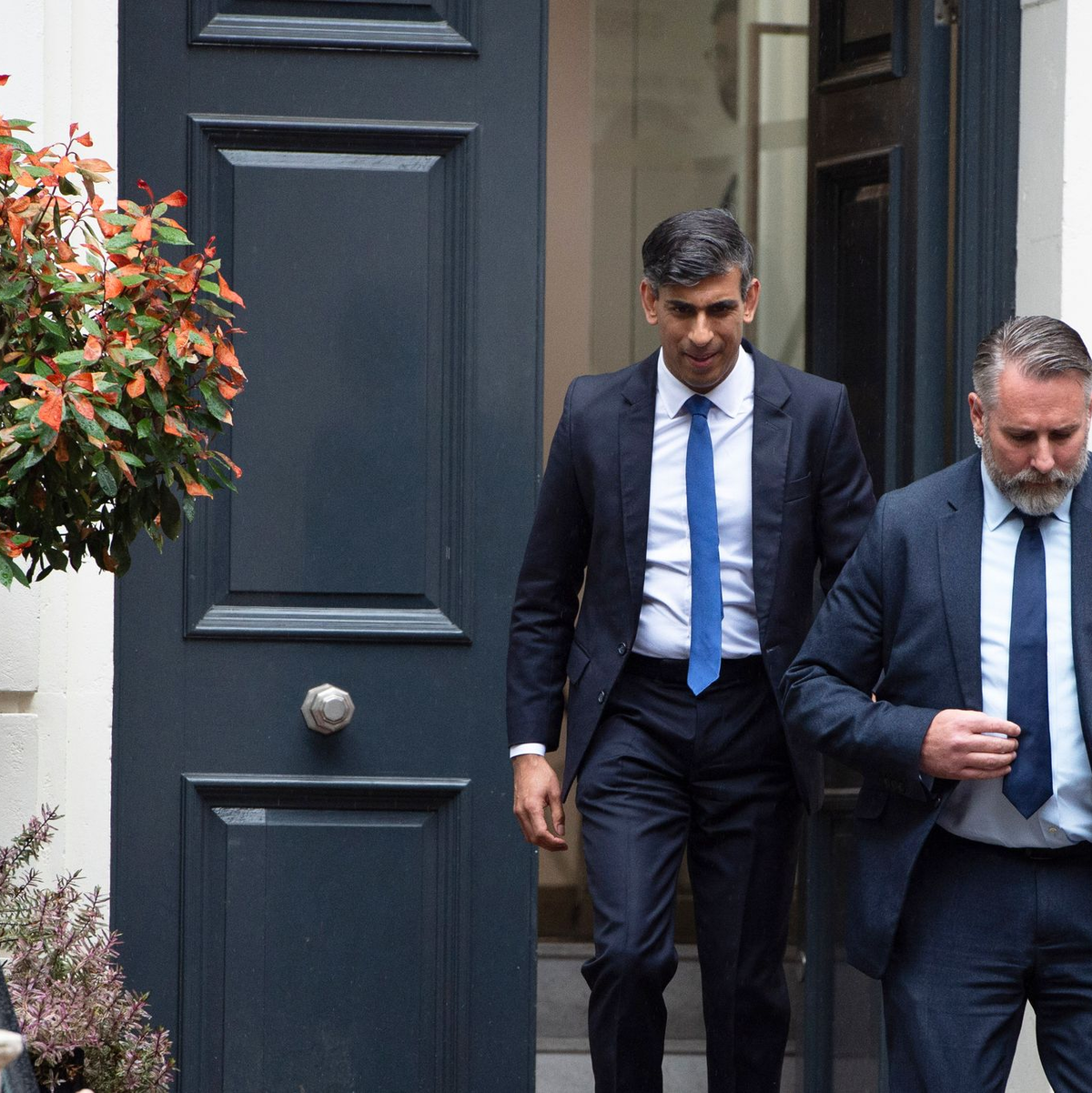 Erkennt seine Niederlage an: Rishi Sunak. - Foto: Thomas Krych/AP/dpa