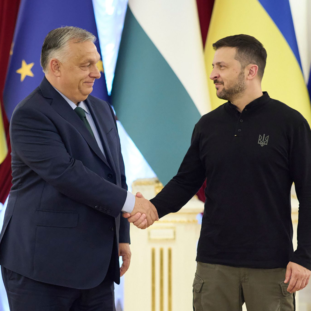 Am Dienstag besuchte Orban erstmals seit Kriegsbeginn Kiew. (Archivbild) - Foto: Ukrainian Presidential Press Office/AP/dpa