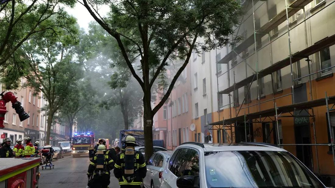 FW-DO: Wohnungsbrand in der Schleswiger Straße. - Bild: presseportal.de