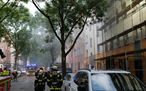 FW-DO: Wohnungsbrand in der Schleswiger Straße. - Foto: presseportal.de
