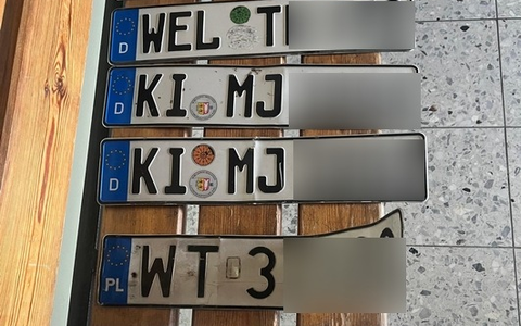 BPOL-FL: Harrislee - Fahrer ohne Führerschein und gestohlenen Autokennzeichen kontrolliert - Foto: presseportal.de