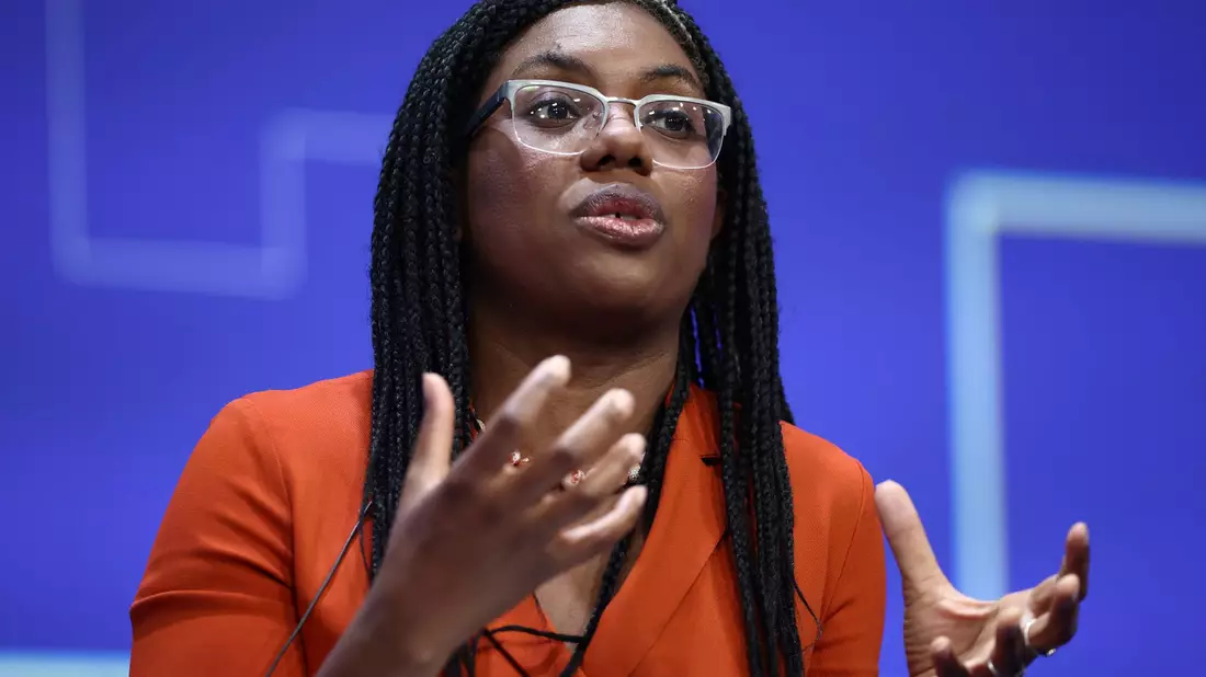 Werden Ambitionen auf den Parteivorsitz nachgesagt: Kemi Badenoch. (Archivbild) - Bild: dpa