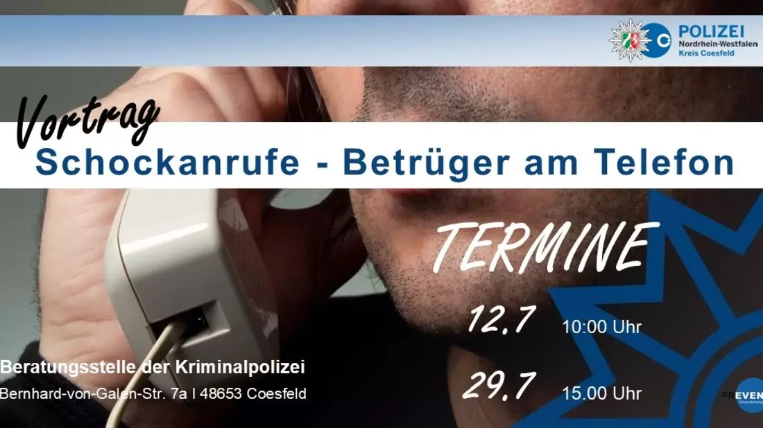 POL-COE: Kreis Coesfeld, Kreisgebiet / Beratungsangebote in den Sommerferien - Bild: presseportal.de