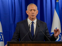 OppositionsfĂŒhrer Benny Gantz will Netanjahu bei einem Geisel-Deal helfen (Archivbild). - Foto: Ohad Zwigenberg/AP