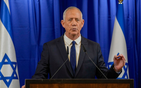 Oppositionsführer Benny Gantz will Netanjahu bei einem Geisel-Deal helfen (Archivbild).  - Foto: Ohad Zwigenberg/AP