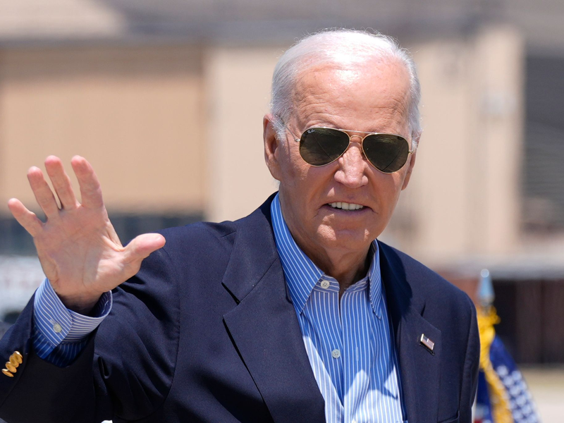 Biden zu seiner Kandidatur: «Ich glaube nicht, dass jemand qualifizierter ist (...)»  - Foto: Manuel Balce Ceneta/AP/dpa