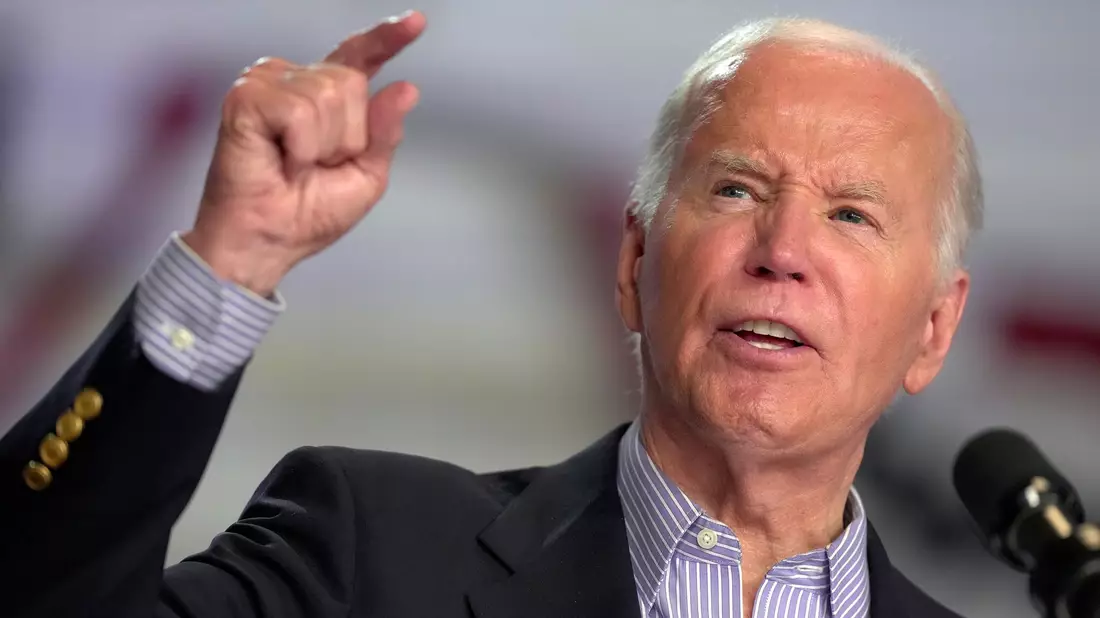 US-Präsident Biden denkt offenbar nicht ans Aufgeben. - Bild: Manuel Balce Ceneta/AP/dpa