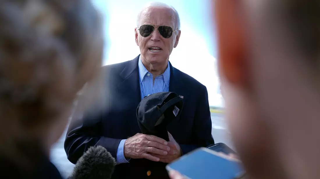 Biden erklärt sein TV-Desaster mit einer Erkältung: «Ich habe mich schrecklich gefühlt.» - Bild: Manuel Balce Ceneta/AP