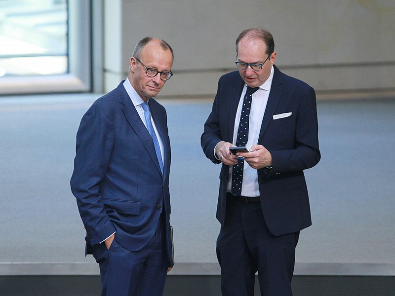 Friedrich Merz und Alexander Dobrindt (Archiv) - Foto: über dts Nachrichtenagentur