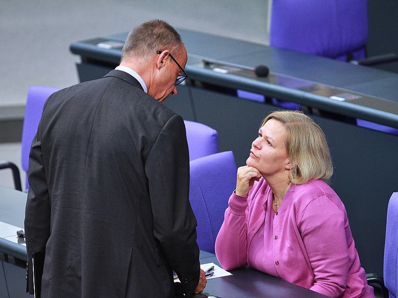 Friedrich Merz und Nancy Faeser am 03.07.2024 - Foto: über dts Nachrichtenagentur