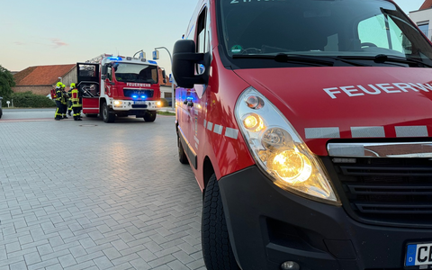 FF Olsberg: Schwerer Verkehrsunfall am Langerberg in Olsberg - Foto: presseportal.de