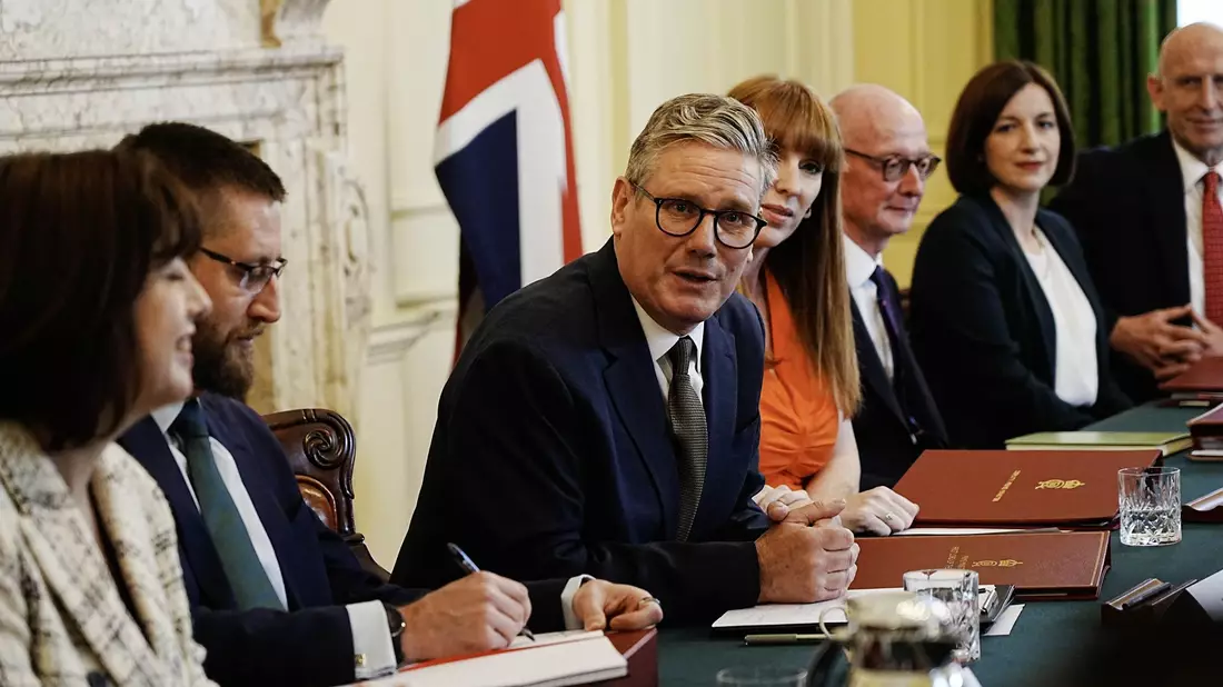 Der neue Premier hatte bereits im Wahlkampf das Aus für den Ruanda-Deal angekündigt. - Bild: Chris Eades/The Sun/PA Wire/dpa