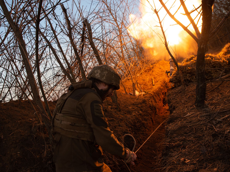 Die Ukraine verteidigt sich seit mehr als zwei Jahren gegen den russischen Angriffskrieg. (Archivbild) - Foto: Madeleine Kelly/Zuma Press/dpa