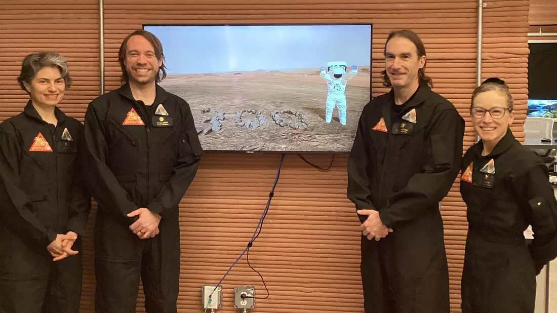 Die Chapea Crew lebte 378 Tage zusammen. (Archivbild) - Bild: Nasa/Chapea Crew/dpa