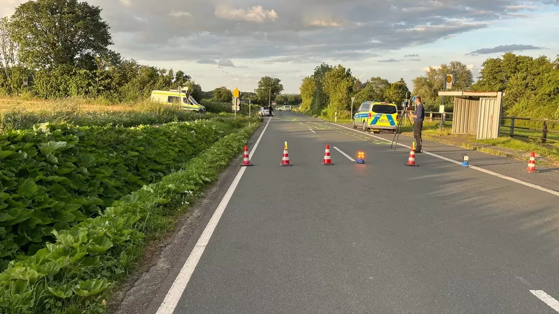 POL-COE: Billerbeck, Westhellen Fahrradfahrer bei Unfall schwerst verletzt - Bild: presseportal.de