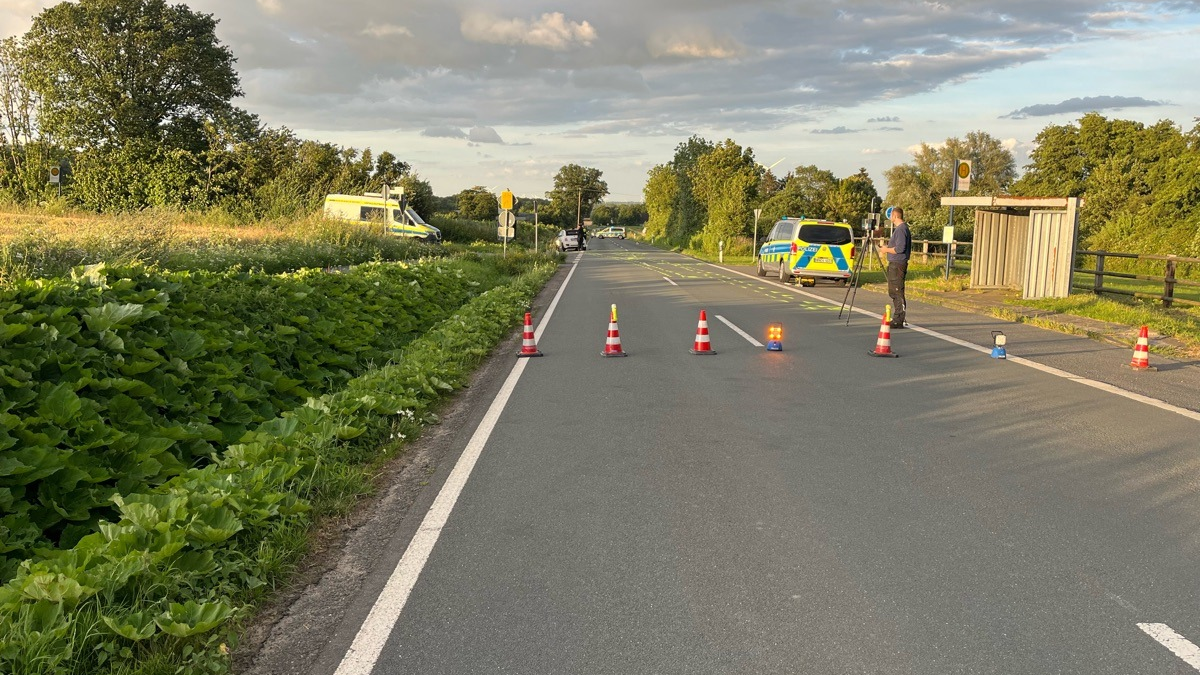 POL-COE: Billerbeck, Westhellen Fahrradfahrer bei Unfall schwerst verletzt - Foto: presseportal.de