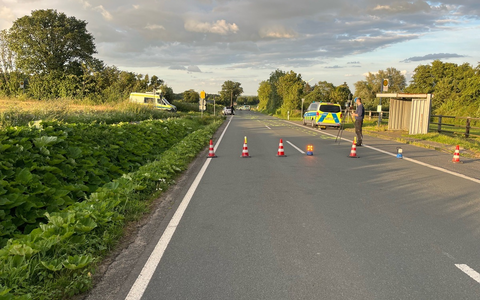 POL-COE: Billerbeck, Westhellen Fahrradfahrer bei Unfall schwerst verletzt - Foto: presseportal.de