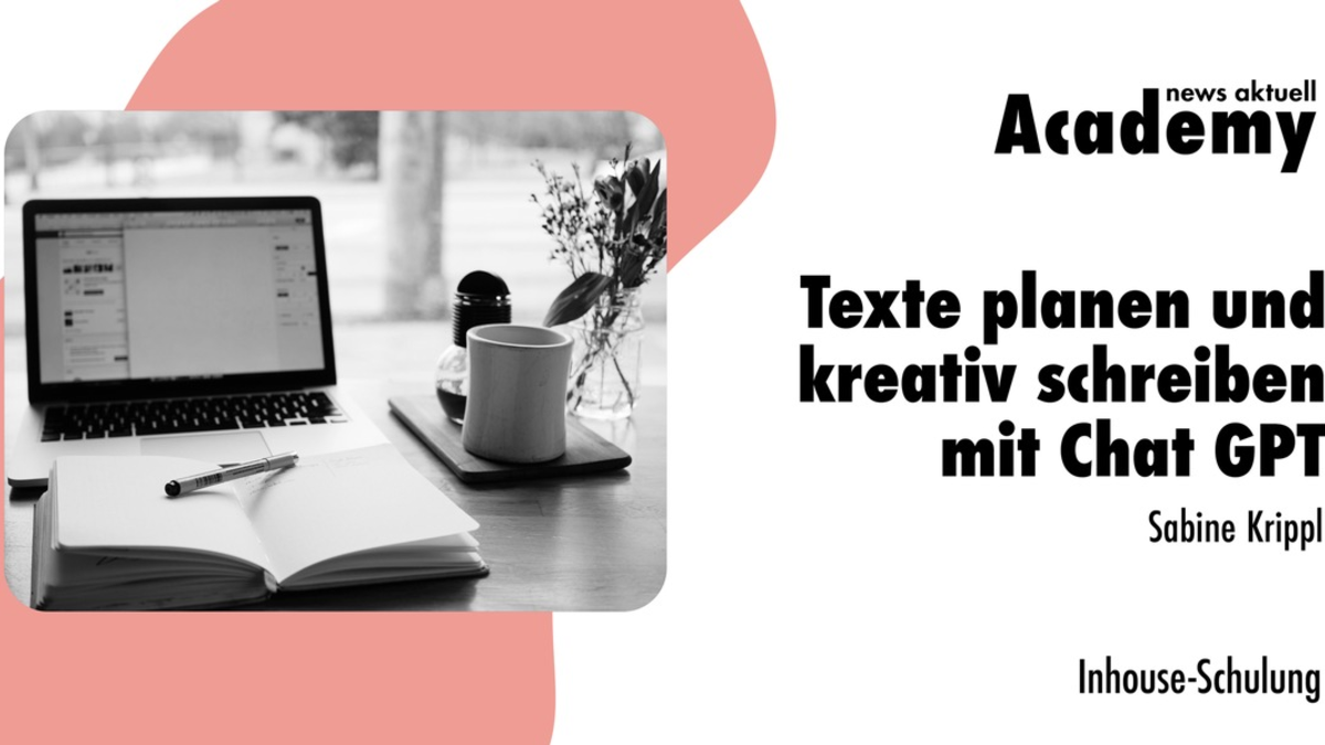 Texte planen und kreativ schreiben mit Chat GPT / Eine Inhouse-Schulung der news aktuell Academy - Foto: presseportal.de