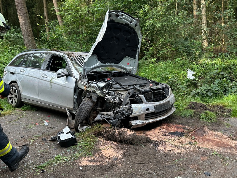 FW-ROW: Verkehrsunfall im Morgengrauen - Foto: presseportal.de
