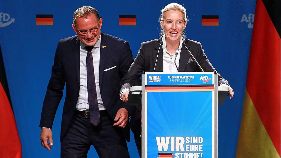 Tino Chrupalla und Alice Weidel (Archiv) - Bild: über dts Nachrichtenagentur