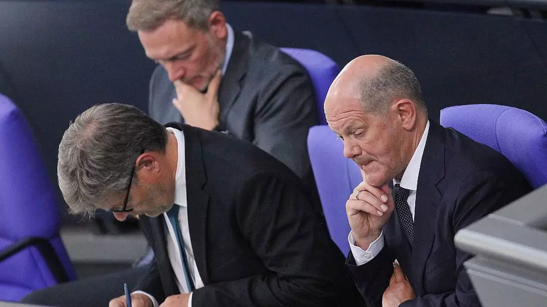 Lindner, Habeck, Scholz (Archiv) - Bild: über dts Nachrichtenagentur