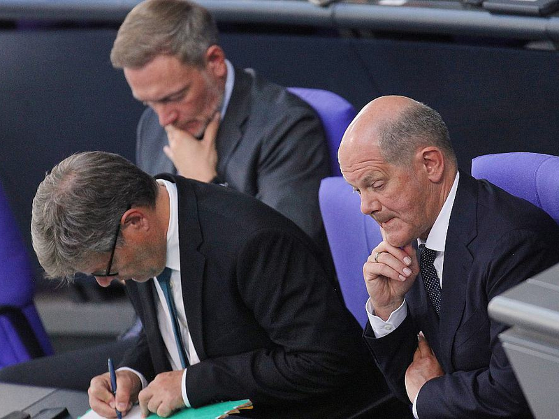 Lindner, Habeck, Scholz (Archiv) - Foto: über dts Nachrichtenagentur