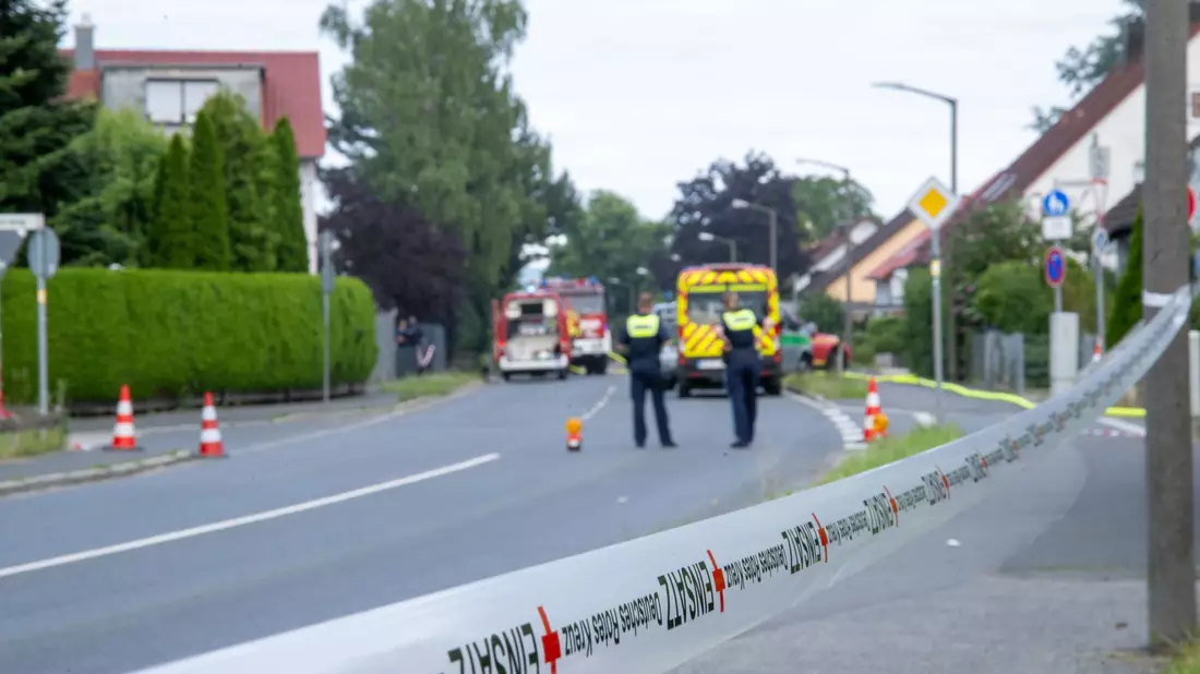 Auf einen Feueralarm folgte ein Polizeieinsatz. - Bild: Pia Bayer/dpa