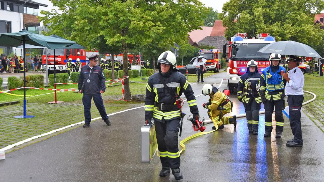 KFV Bodenseekreis: Wettkämpfe der Feuerwehren im Bodenseekreis - Bild: presseportal.de