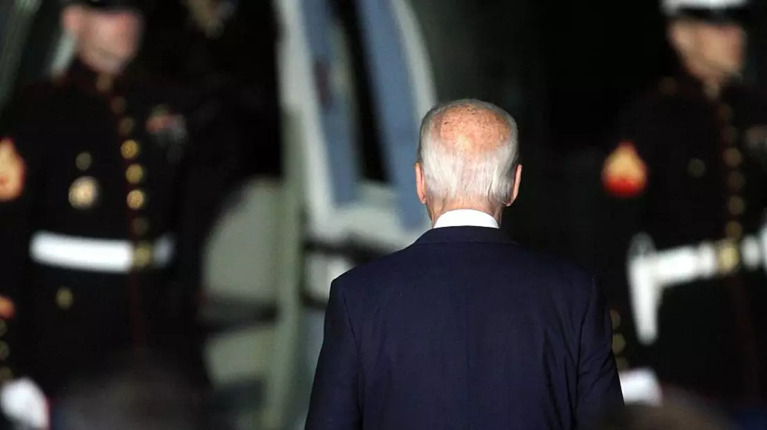 Joe Biden von hinten (Archiv) - Bild: über dts Nachrichtenagentur