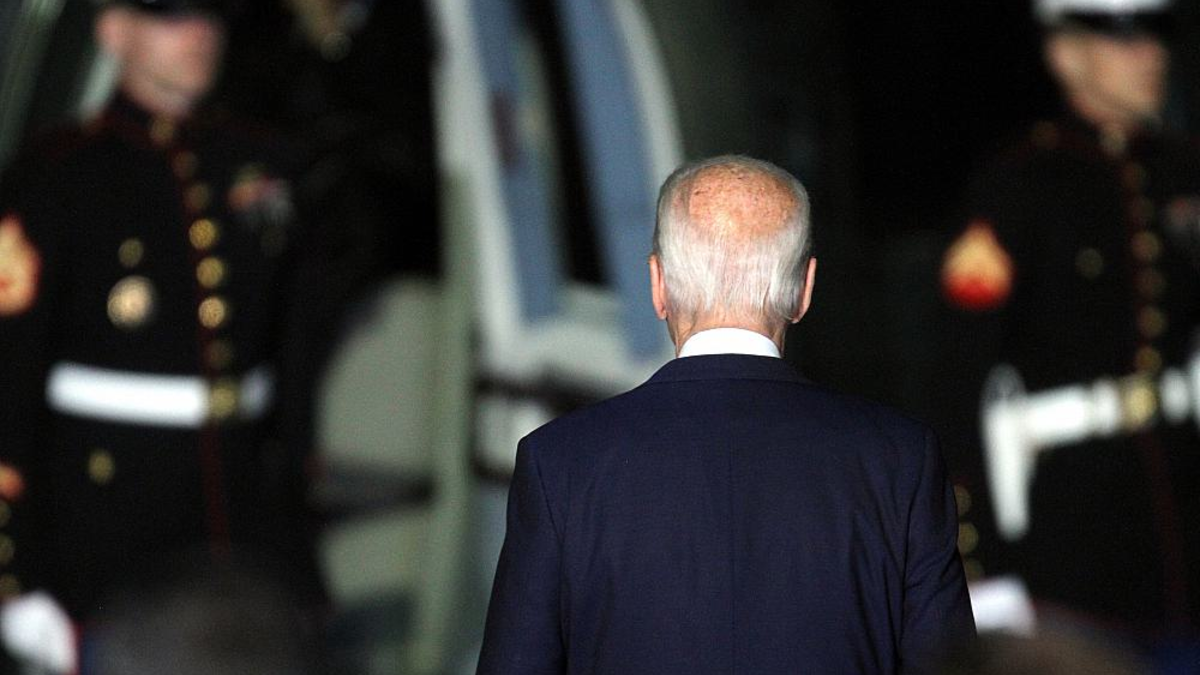 Joe Biden von hinten (Archiv) - Foto: über dts Nachrichtenagentur