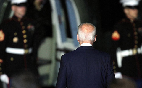 Joe Biden von hinten (Archiv) - Foto: über dts Nachrichtenagentur