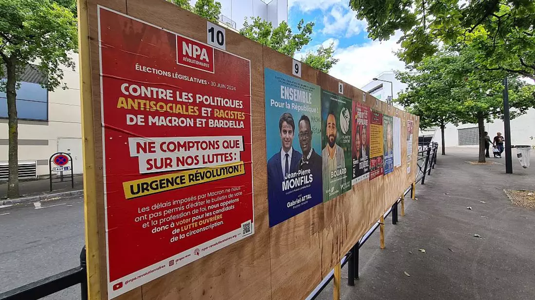 Parlamentswahl in Frankreich am 07.07.2024 - Bild: über dts Nachrichtenagentur