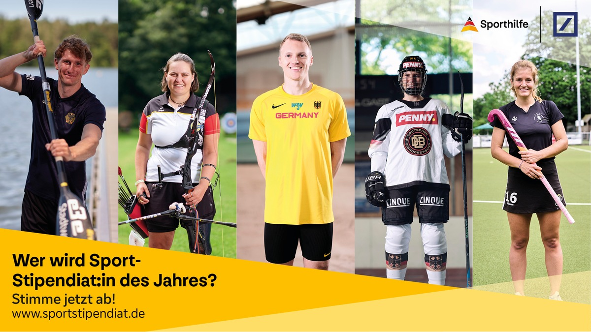 Spitzenleistungen in Sport und Studium: Auftakt der Online-Wahl 