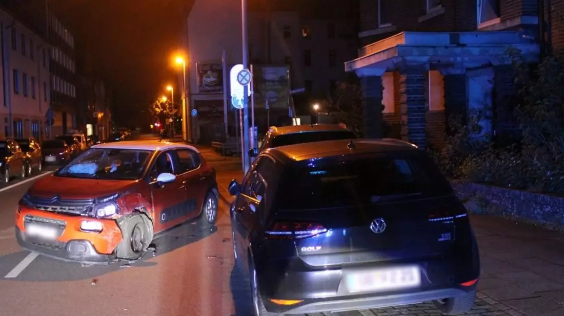 POL-OB: Schlingerfahrt endet mit Unfall - Bild: presseportal.de