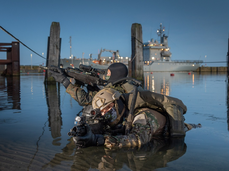 60 Jahre Kampfschwimmer - Jubiläum der Bundeswehr-Eliteeinheit aus Eckernförde - Foto: presseportal.de