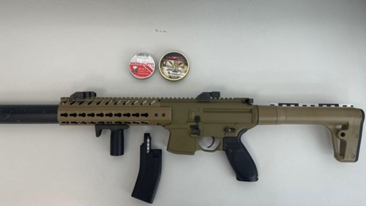 Bundespolizeidirektion München: Mann führt schussbereites Luftdruck-Gewehr im Hauptbahnhof Nürnberg mit sich - Foto: presseportal.de