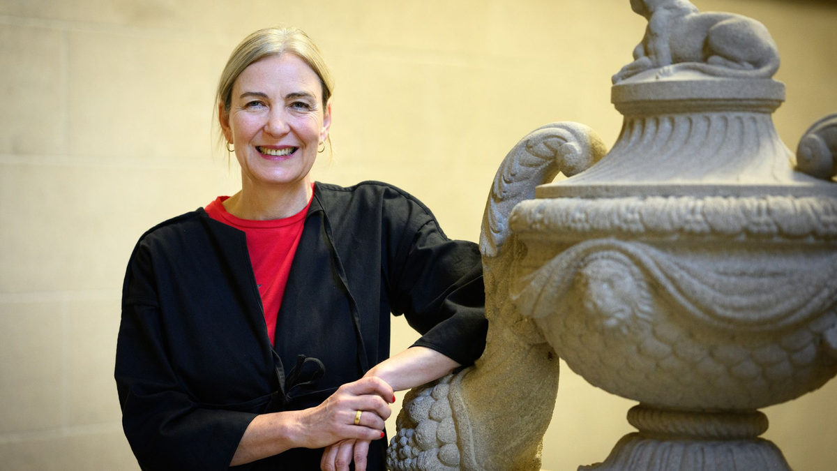 Mit Blick auf die Lage in Deutschland sagte Ackermann, sie wolle dazu beitragen, mit Mitteln der Kunst Polarisierungen zu überwinden.  - Foto: Bernd von Jutrczenka/dpa