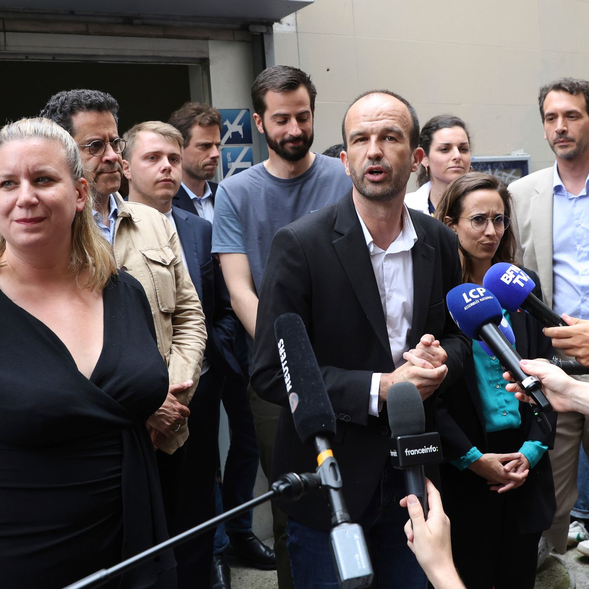 Die Linken müssen sich auf einen Kandidaten einigen. - Foto: Aurelien Morissard/AP/dpa