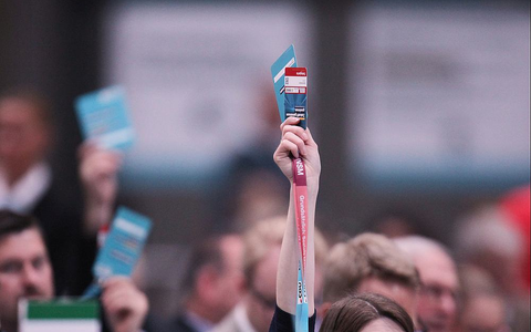Abstimmung auf CDU-Parteitag (Archiv) - Foto: über dts Nachrichtenagentur
