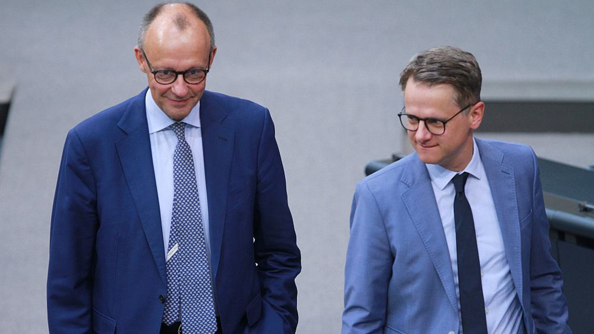 Friedrich Merz und Carsten Linnemann (Archiv) - Foto: über dts Nachrichtenagentur