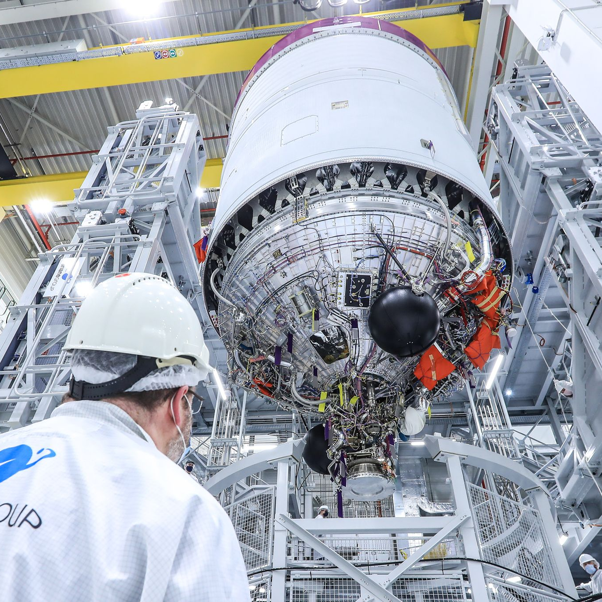 Wichtige Komponenten der Rakete werden in Deutschland gefertigt. (Archivbild) - Foto: Frank T. Koch/ArianeGroup/Hill Media GmbH/dpa