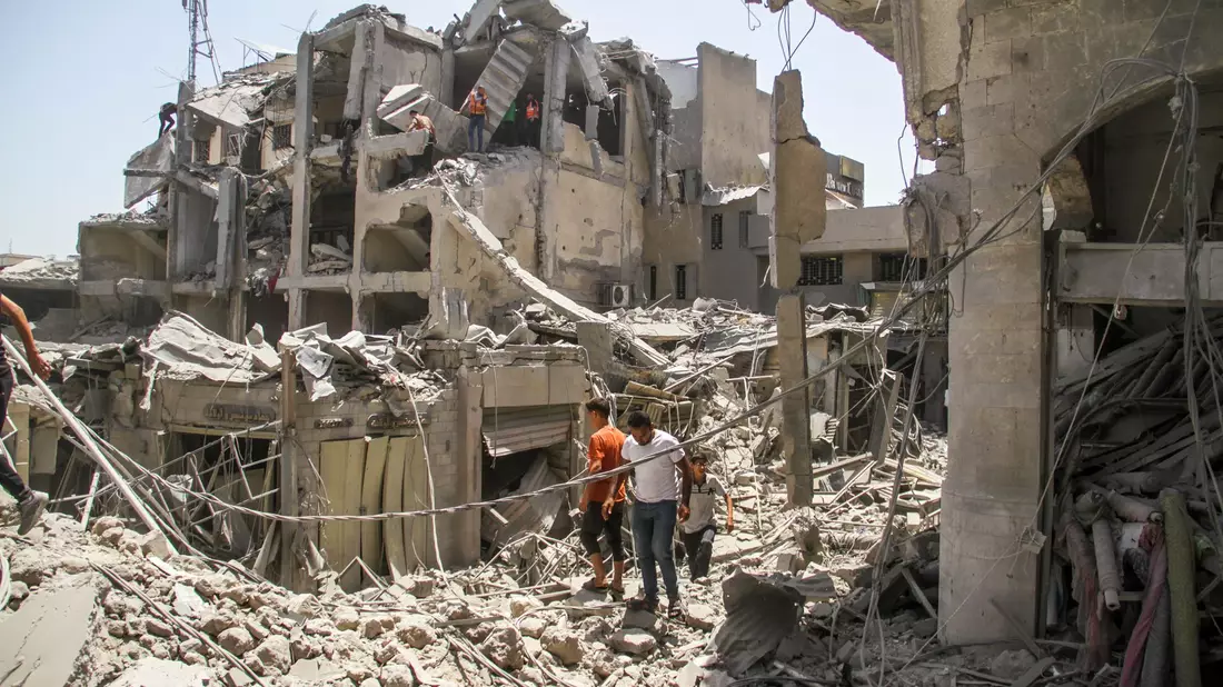 Israels Armee setzt ihre Einsätze in der Stadt Gaza fort. (Archivbild) - Bild: Mahmound Zaki/XinHua/dpa