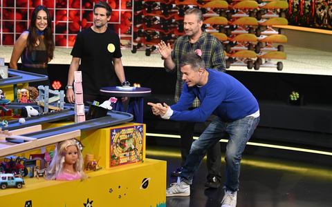 Melissa Khalaj Tom Beck Michi Beck Sascha Murmel Mania - Foto: SAT.1/Julia Feldhagen, presseportal.de