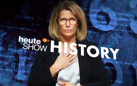 Wer ist schuld an unserer heutigen Misere? heute-show HISTORY mit Valerie Niehaus im ZDF - Foto: presseportal.de